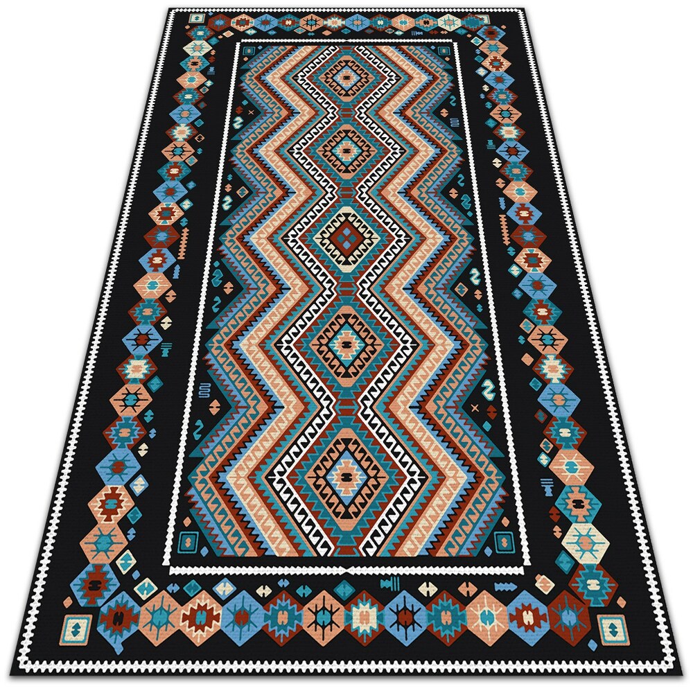 Modny winylowy dywan Geometryczne romby 100x150 cm