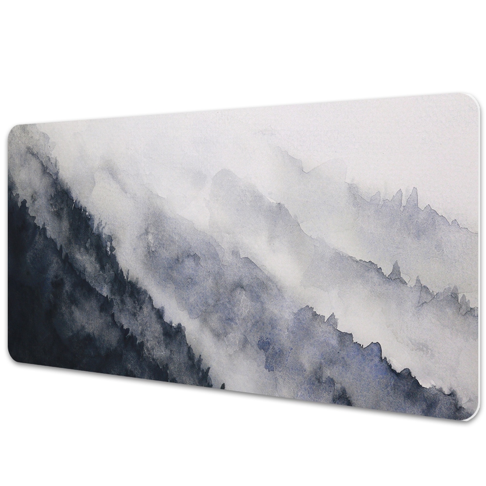 Duża podkładka na biurko Góry we mgle 90x45 cm