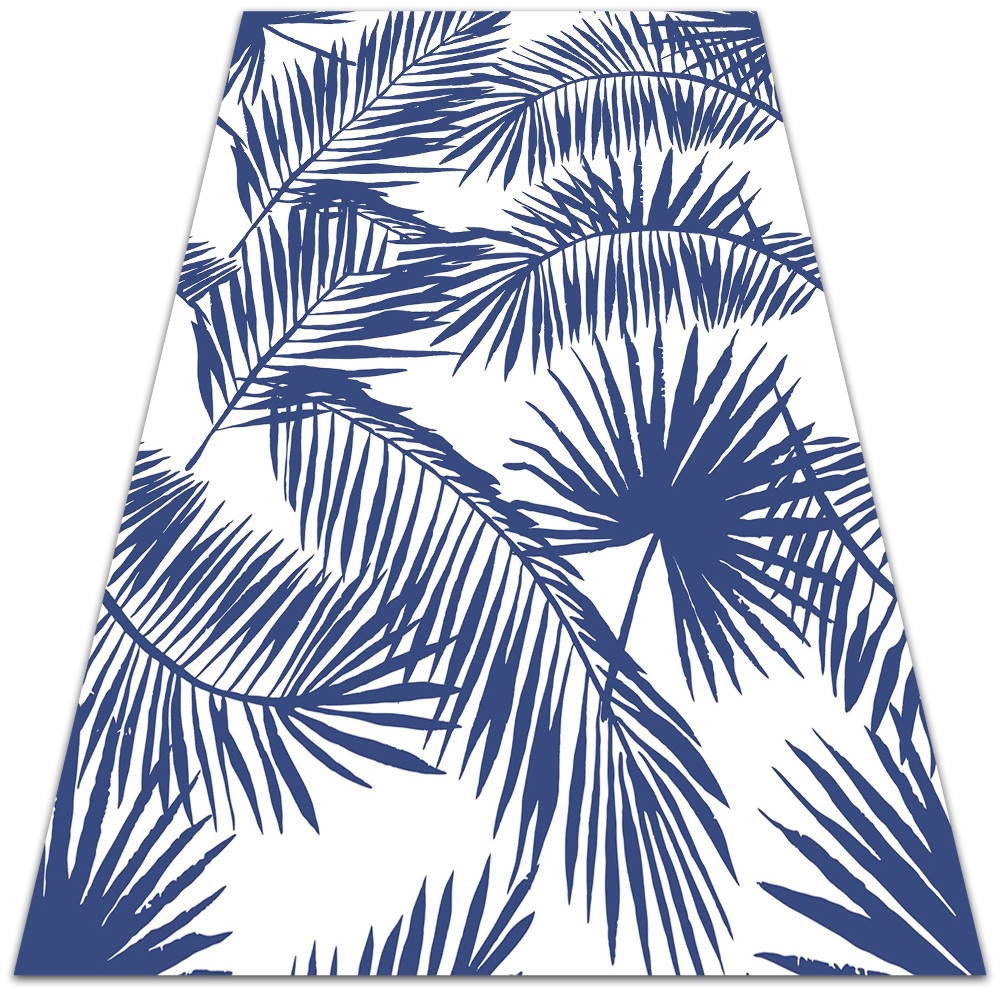 Modny winylowy dywan Palmowe liście 100x150 cm