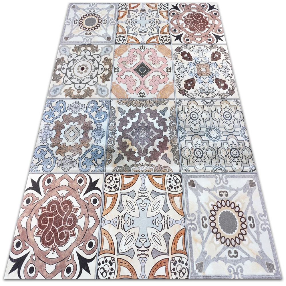 Modny winylowy dywan Portugalskie kafle 140x210 cm