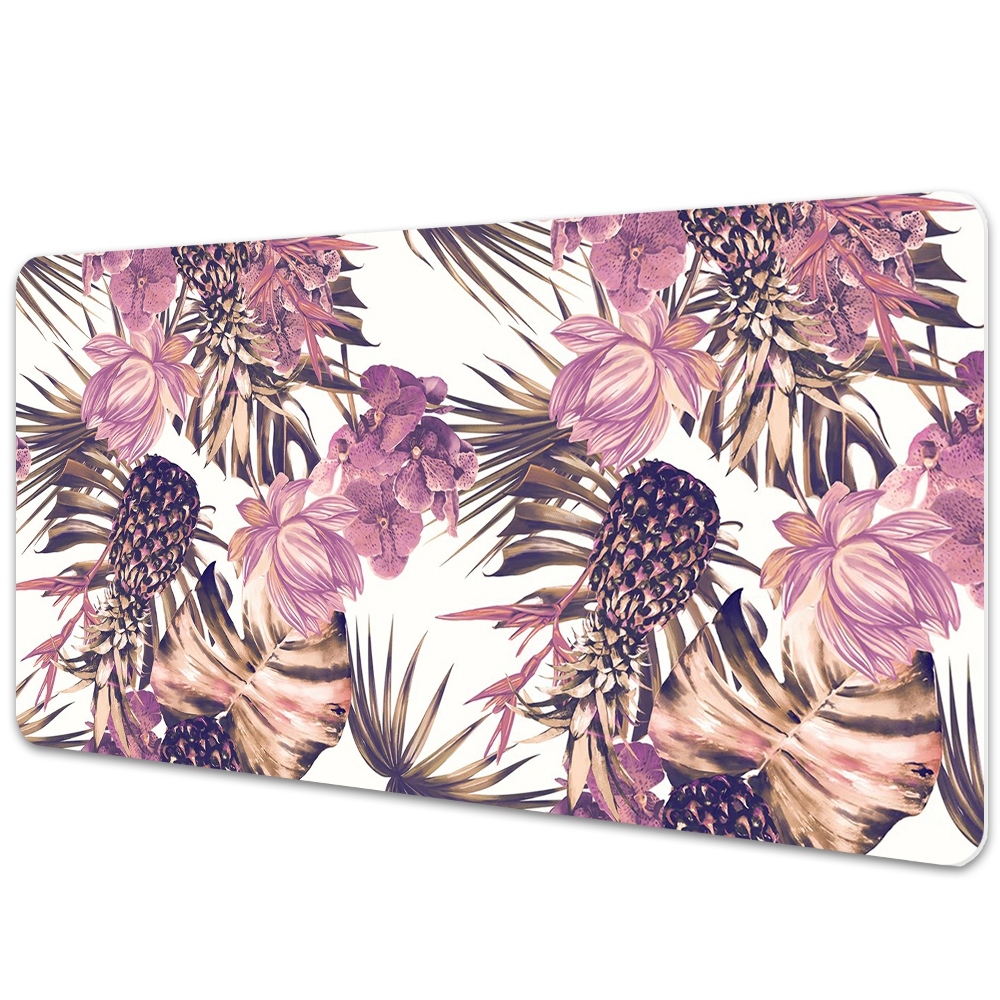 Duża podkładka na biurko dla dzieci Ananas 100x50 cm
