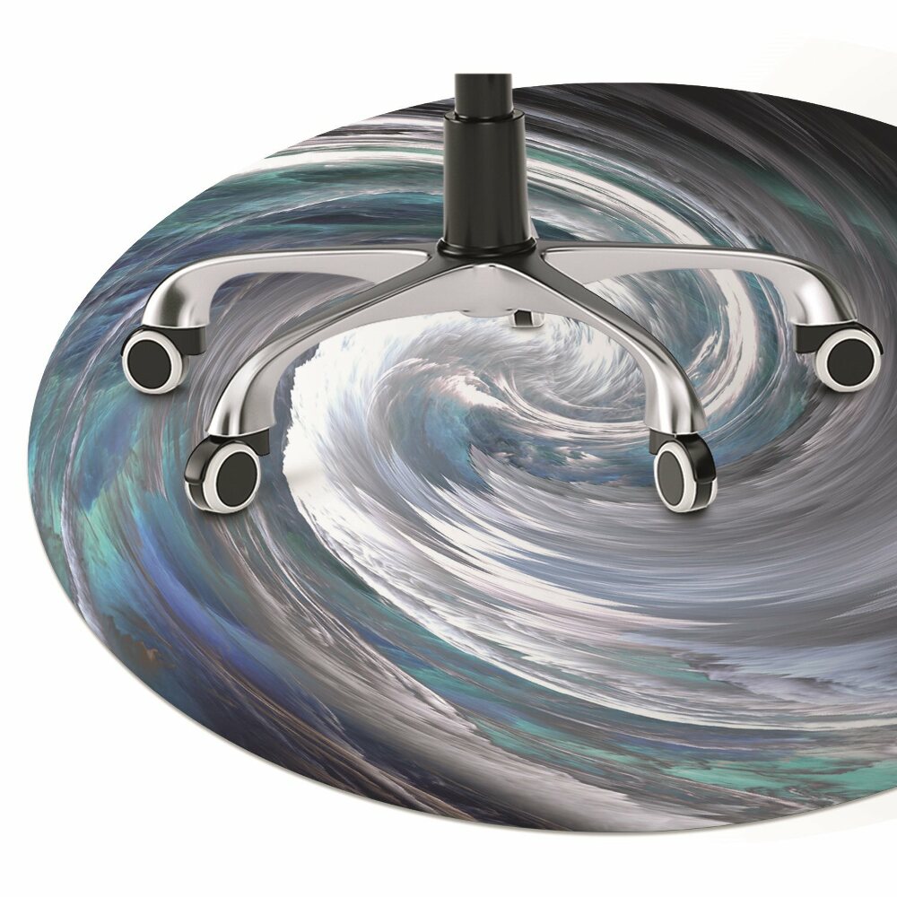 Podkładka pod krzesło obrotowe Wir fi100 cm