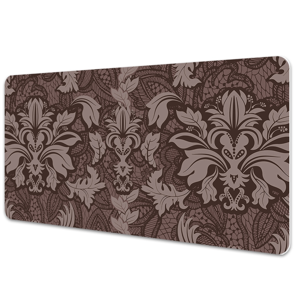 Mata ochronna na biurko Wzór styl damask 120x60 cm