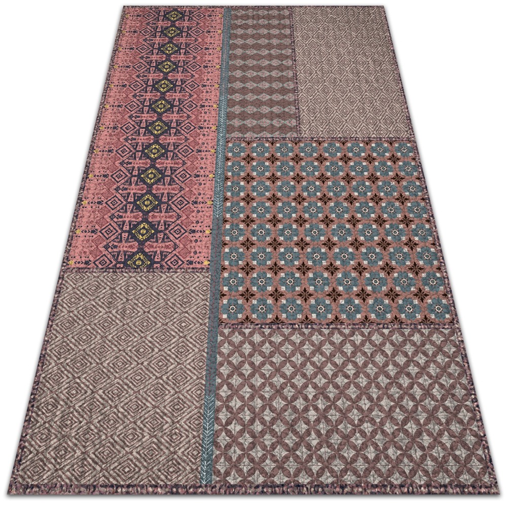 Nowoczesny dywan na balkon wzór Aztecki deseń 150x225 cm