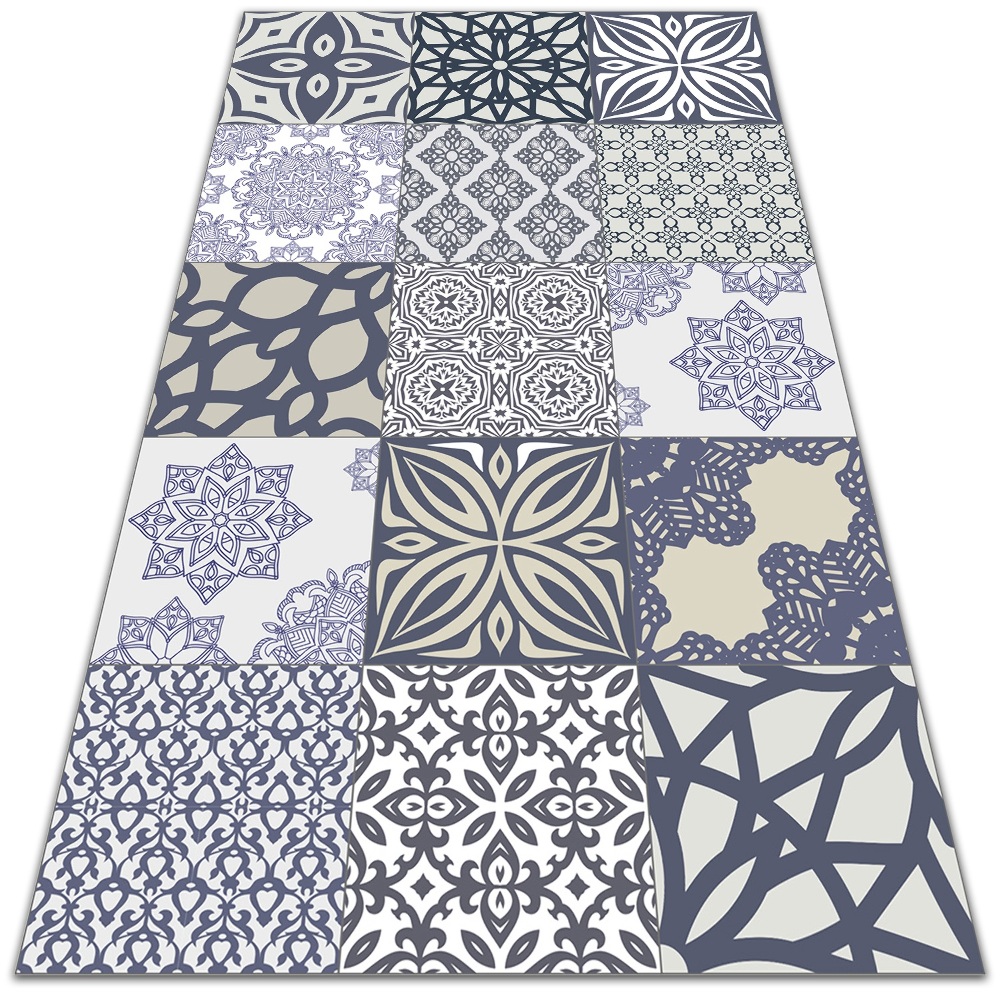 Wewnętrzny dywan winylowy Etniczny miks 60x90 cm
