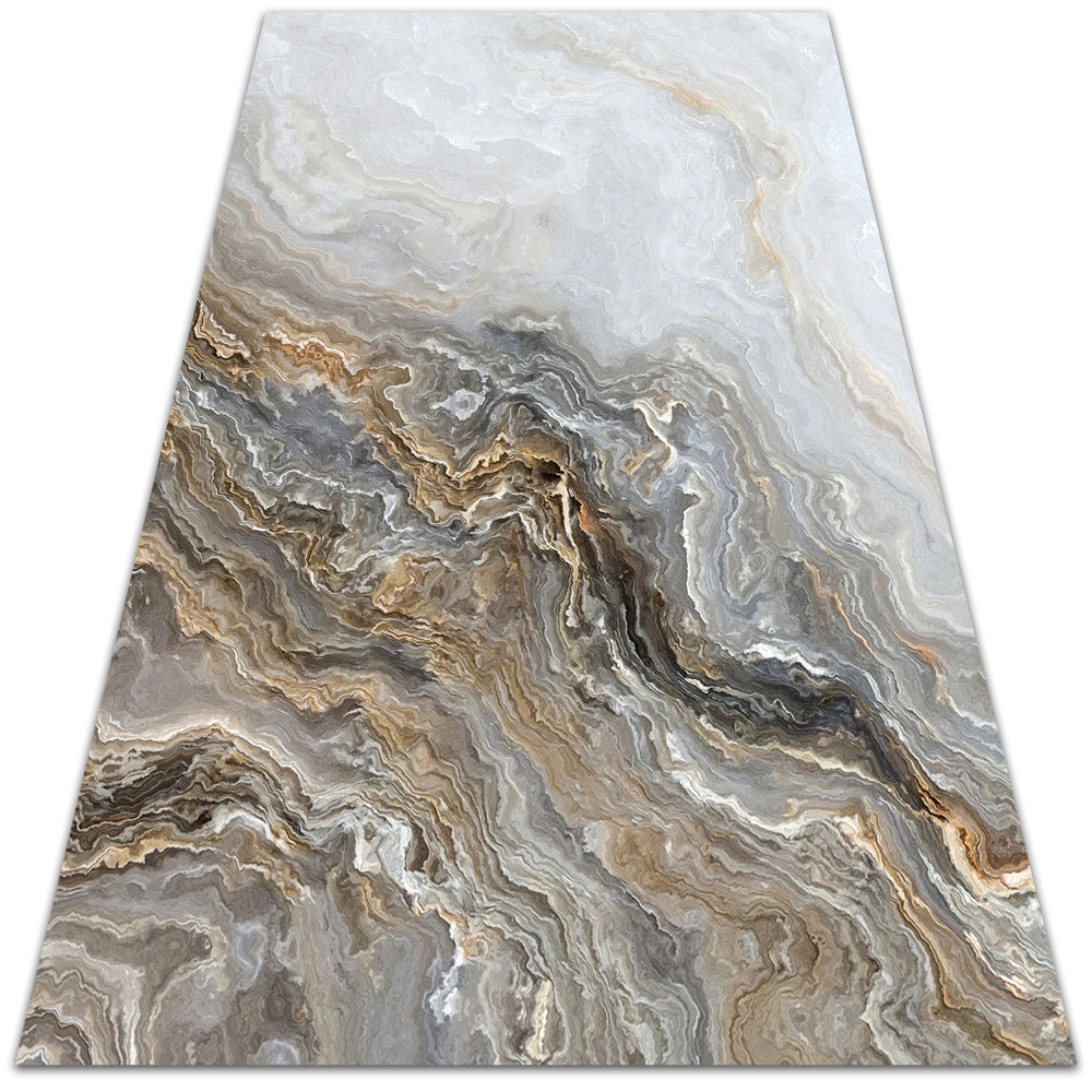 Modny winylowy dywan Perłowy marmur 140x210 cm