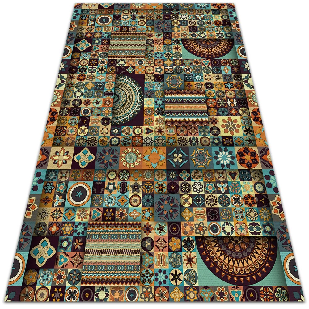 Modny winylowy dywan Mieszanina kafelek 120x180 cm