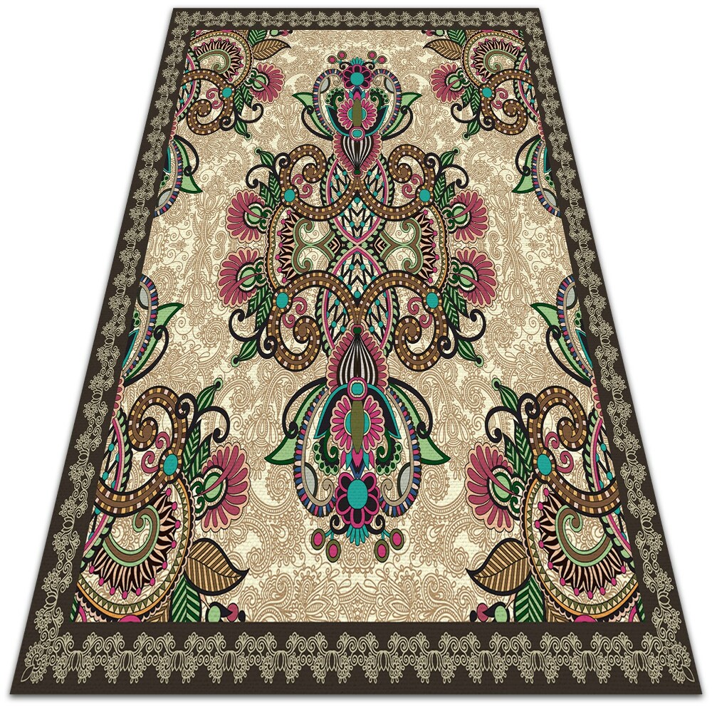 Modny dywan winylowy Klasyczny wschodni wzór 120x180 cm