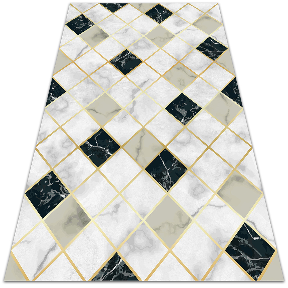Wewnętrzny dywan winylowy Piękny marmur 100x150 cm