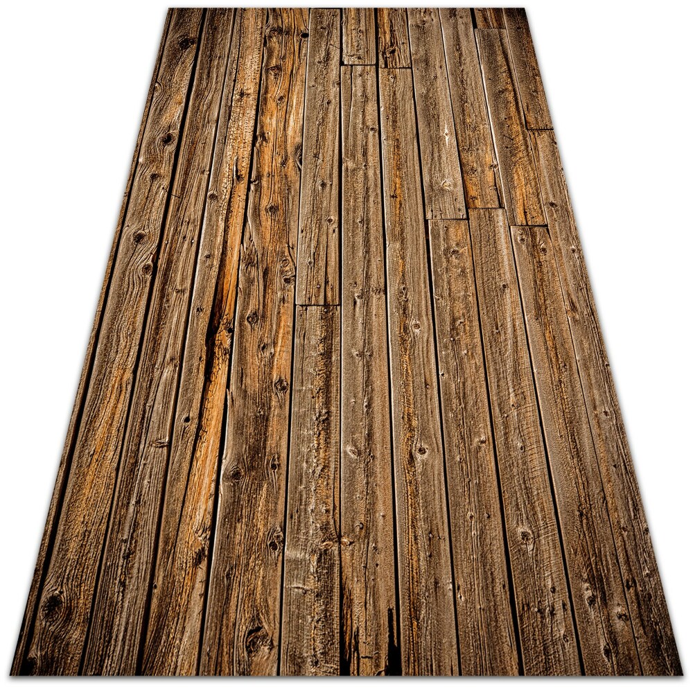 Wewnętrzny dywan winylowy Deska w paski 80x120 cm