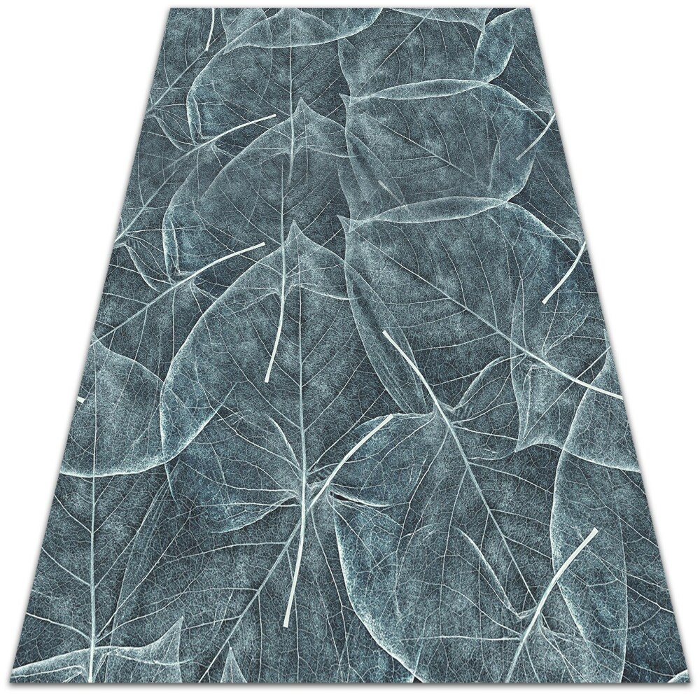 Modny winylowy dywan Szkielet liści 80x120 cm