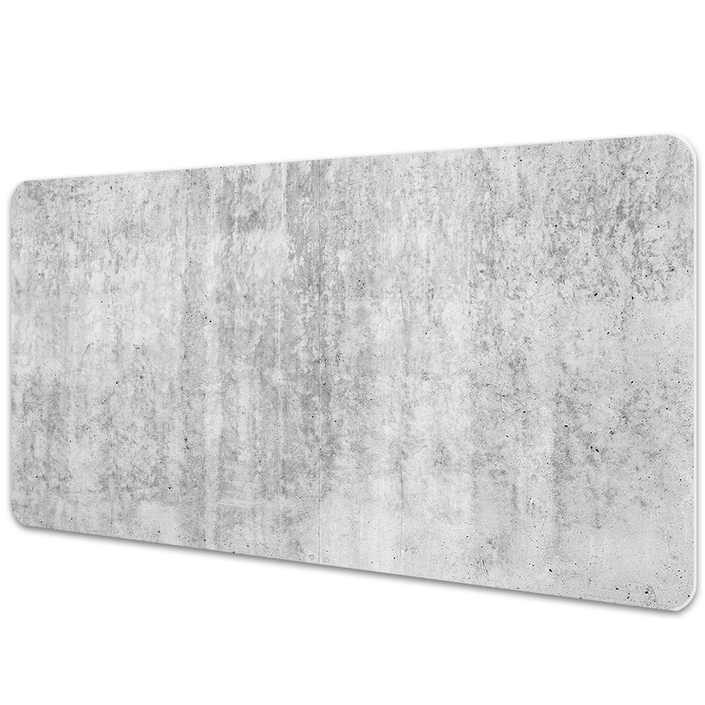 Duża podkładka na biurko dla dzieci Szary beton 100x50 cm