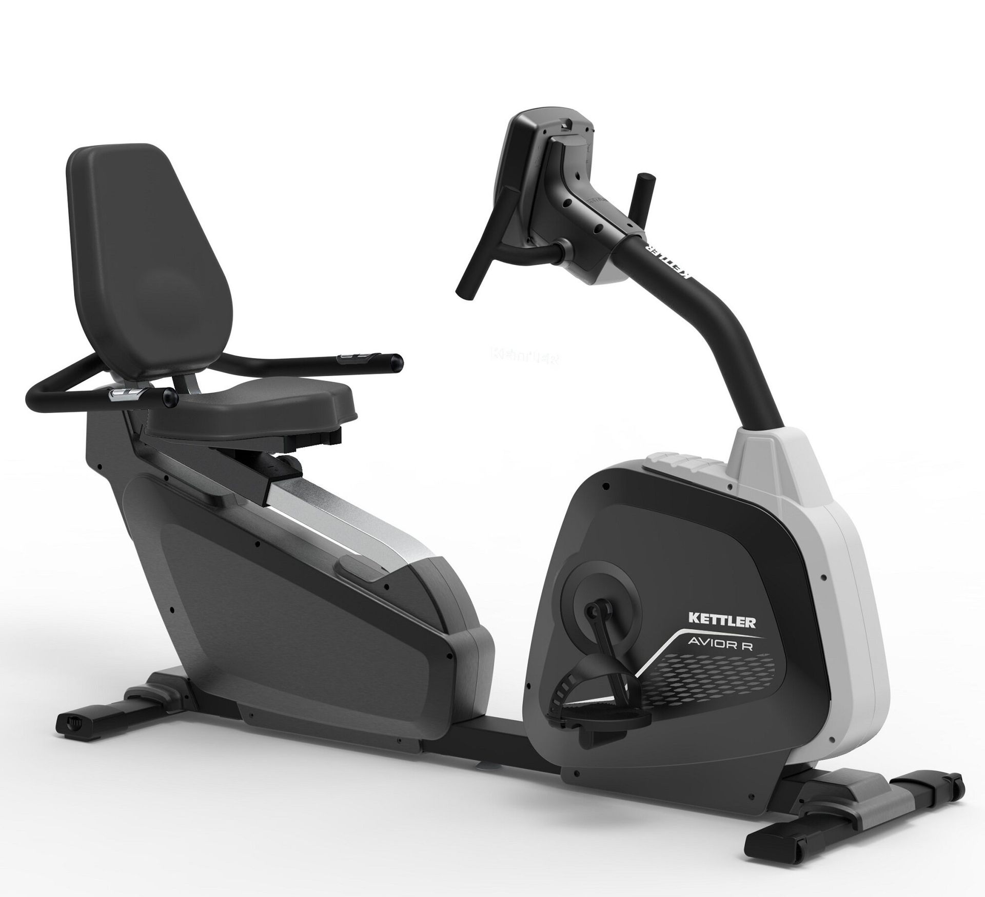 KETTLER rower treningowy poziomy AVIOR R BLACK