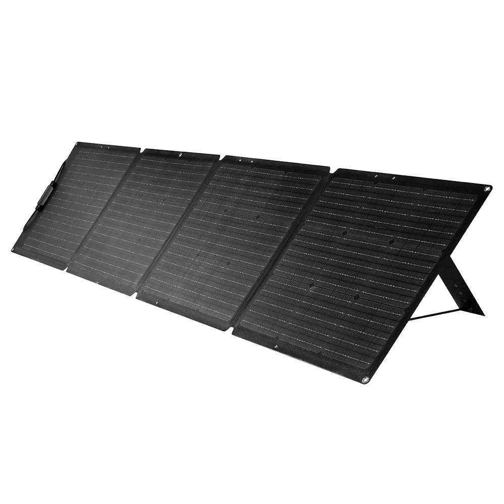 Składany Panel Słoneczny ZENDURE 18V/200W Łącznik MC4 1m Klasa Wodoodporności IP67 3 Stopki Przenośna Ładowarka Słoneczna