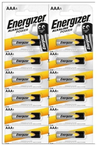 BATERIA ENERGIZER ALKALINE POWER AAA LR03 12szt. - Zamów do 16:00, wysyłka kurierem tego samego dnia!