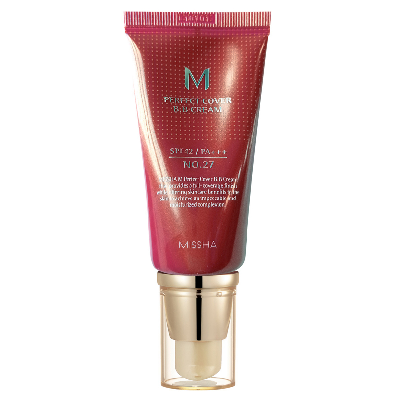 Missha M Perfect Cover BB Cream SPF42 PA+++ No.27 Honey Beige (50ml)