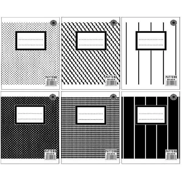 Brulion B5/96K kratka Pattern (5szt) - Ziemia Obiecana