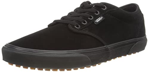 Vans Męskie trampki Atwood VansGuard, zamszowe czarne/czarne, 10,5 UK, Zamsz czarny czarny, 45 EU
