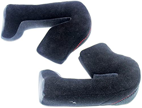 SP. Wyściółka policzków CLIMA COMFORT.XL-XXL-XXXL.40 mm BLACK-RED.STD XXL - NCOM.N100-5