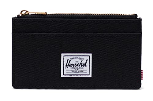 Herschel Oscar II Portfel RFID 11153-00001, damski portfel, czarny, jeden rozmiar EU, Czarny, Talla única, portfel