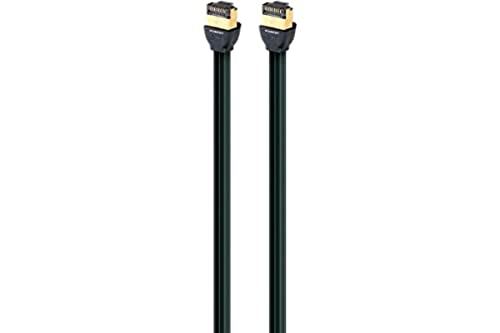 Audioquest 5M Rj/E Forest - Czarny kabel sieciowy (5M, Cat7, Rj-45)
