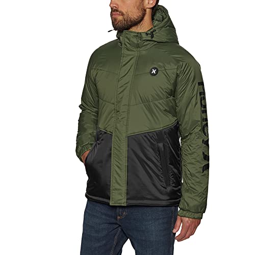 Hurley Portage Puffer Bomber Jacket Męska kurtka
