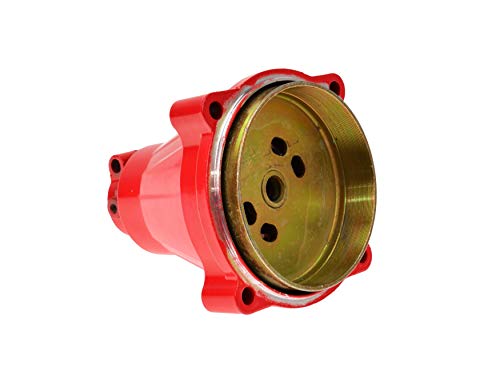 Geko G81068W obudowa sprzęgła z bębnem 7 Spline 26 mm, czerwona