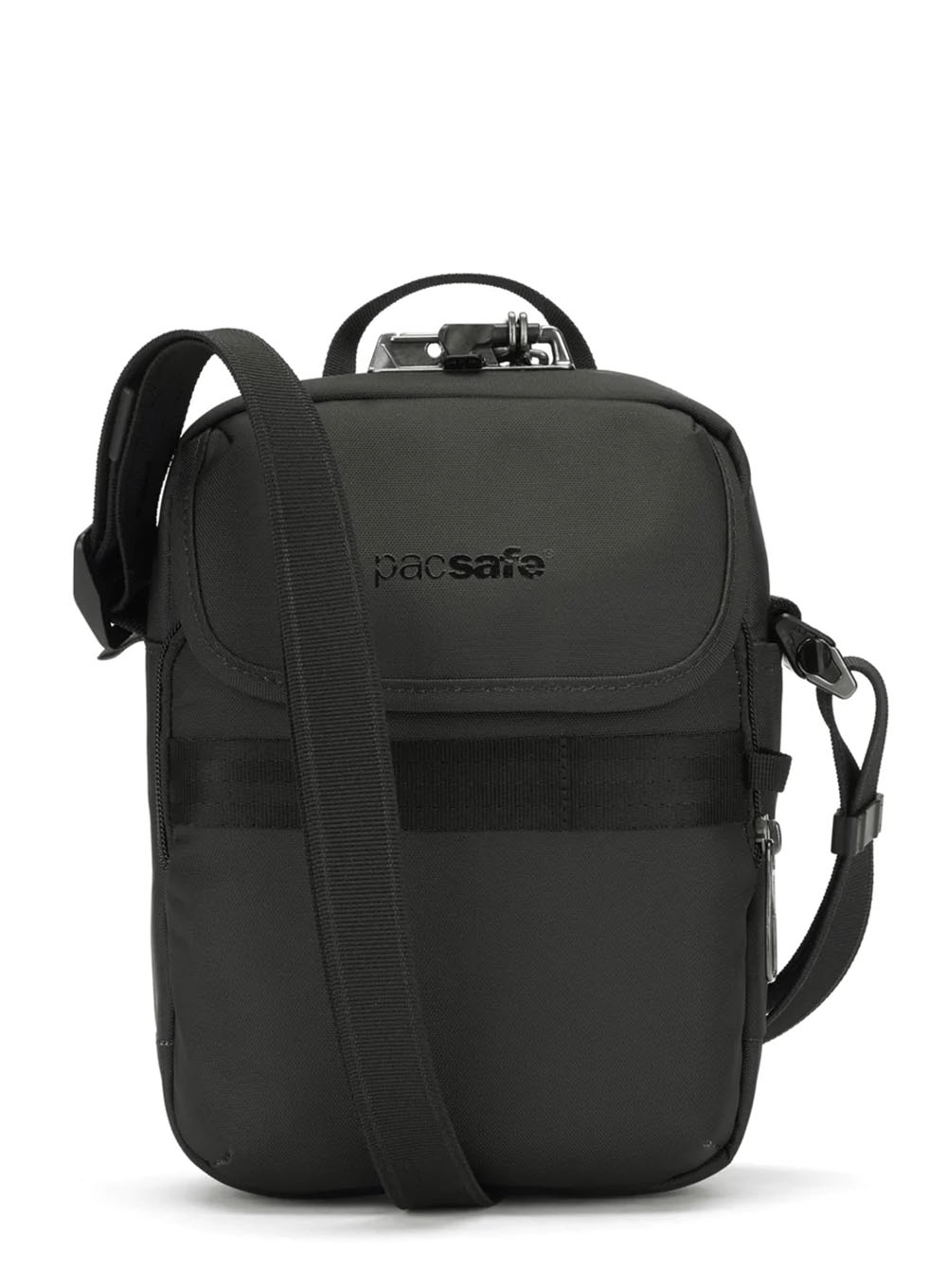 Antykradzieżowa torba na ramię Pacsafe Metrosafe X Compact - black