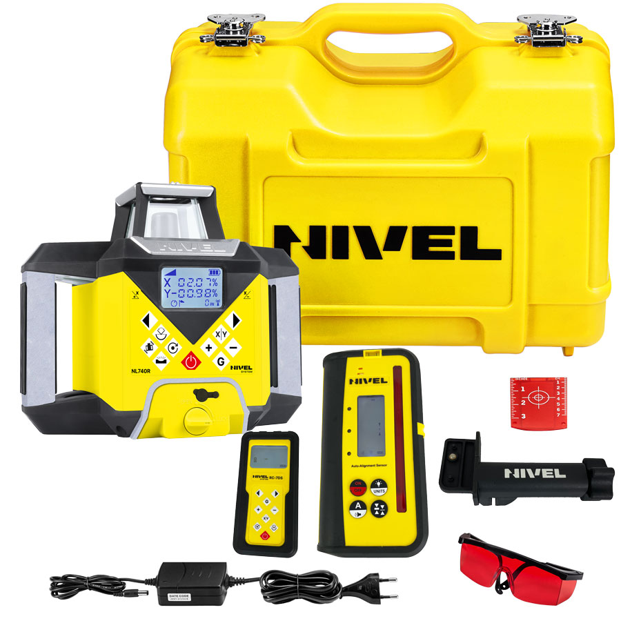 Niwelator laserowy Nivel System NL740R DIGITAL (wiązka)