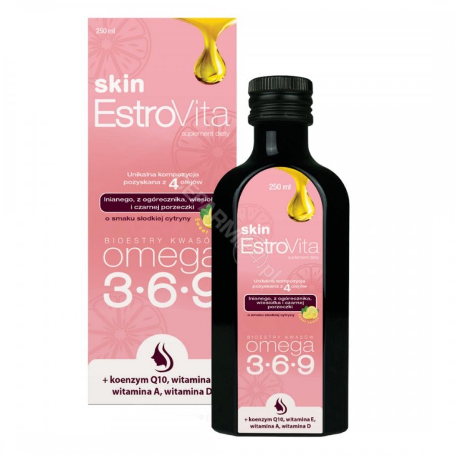 EstroVita Skin (Zadbaj o zdrową skórę) 250ml Słodka Cytryna