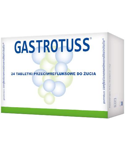 Gastrotuss 24 tabletki do żucia