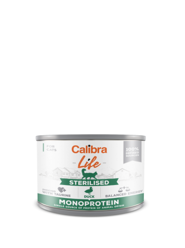 Calibra Life Sterilised Duck 200 g