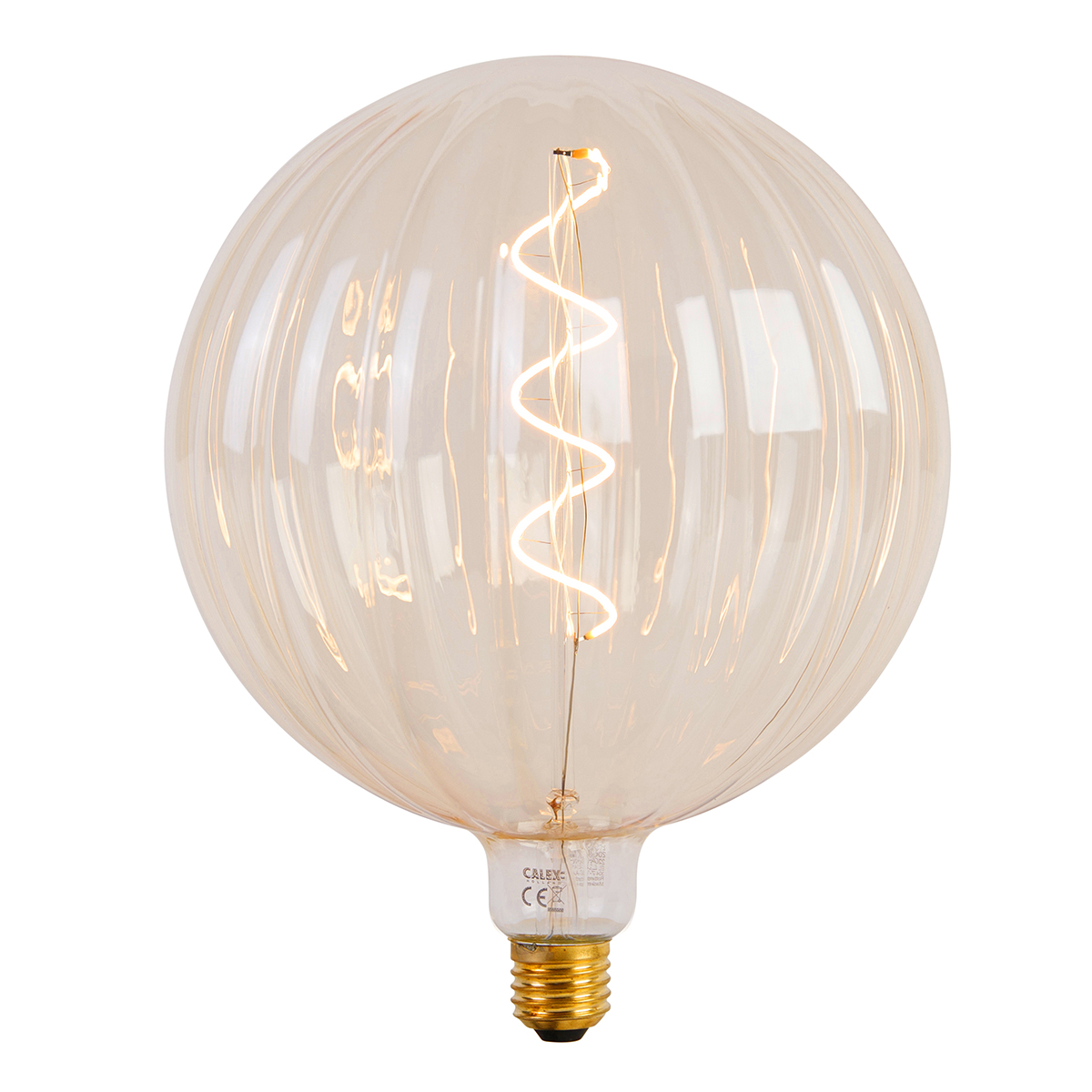 Calex Żarówka LED E27 ściemnialna G200 bursztynowa 4W 240 lm 2000K