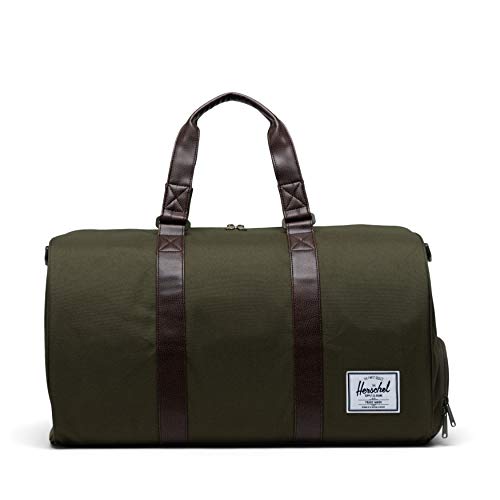 Herschel Supply Unisex Novel Duffle, jeden rozmiar, Kawa bluszczowa/cykoria, Rozmiar Uniwersalny