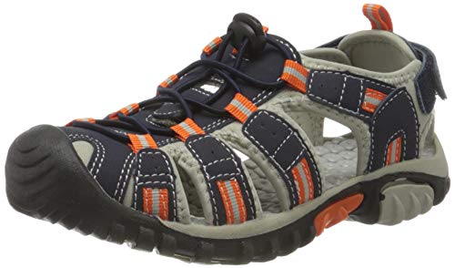 Mc Kinley Vapor II Jr. Dziecięce sandały trekkingowe, niebieski granatowy Dark Grey Red 923, 28 EU