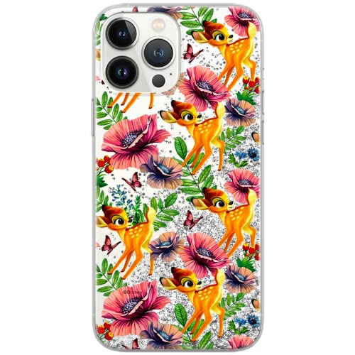 ERT GROUP etui na telefon Apple Iphone 7/8/ SE 2/ SE 3, case oryginalny i oficjalnie licencjonowany przez Disney, wzór Bambi 015, optymalnie dopasowane, z efektem płynnego brokatu