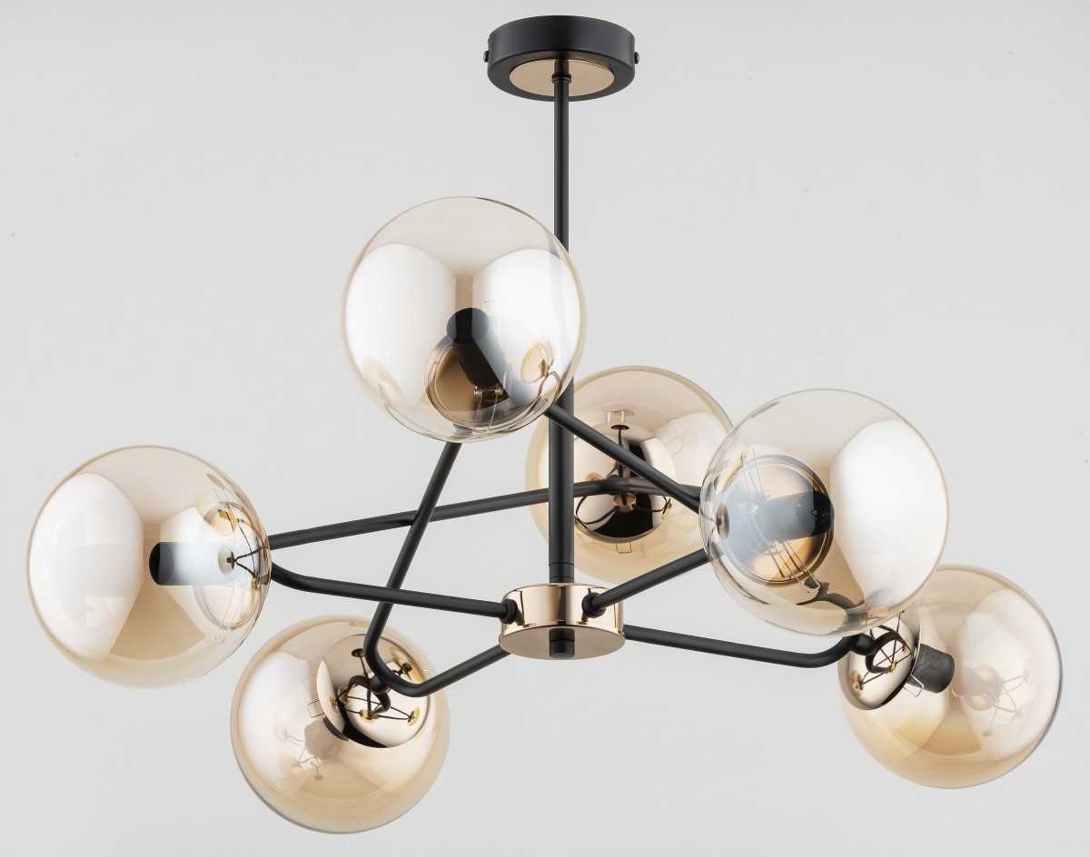 Lampa sufitowa o molekularnej strukturze ALFA 63081 z serii SAGITO