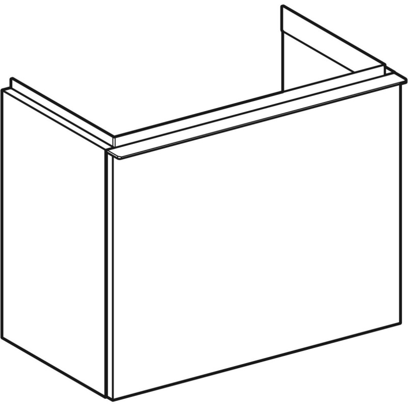 Geberit iCon Szafka podumywalkowa 52x30,7 cm szary piaskowy 502.302.JL.1