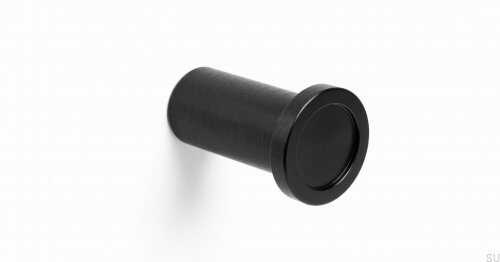 Gałka meblowa Round Czarna Szczotkowana 0499025L30