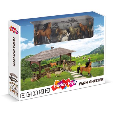 Buddy Toys BGA 1021 Farma zagroda z dachem # z wartością produktów powyżej 89zł!