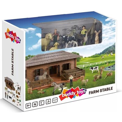 Buddy Toys Zagroda dla Koni Farma Zabawka Bga 1041