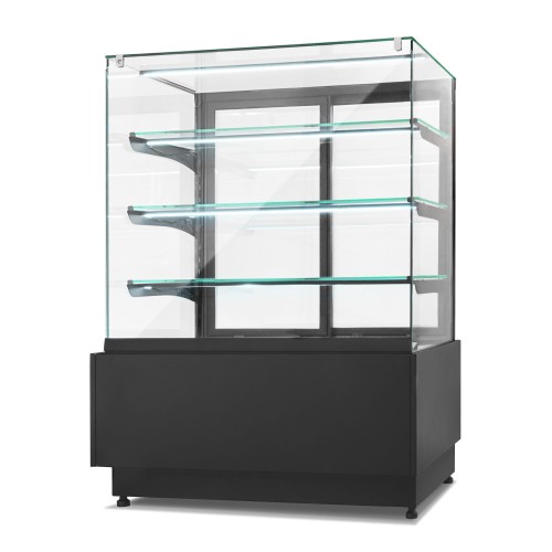 Witryna cukiernicza chłodnicza Dolce Visione Premium 900 podświetlany cokół 900x670x1300 mm Resto Quality
