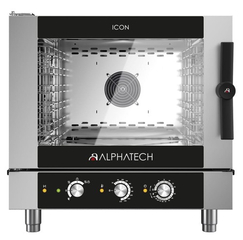 Piec konwekcyjno-parowy ICEM051E 5x GN 1/1 5x 600x400 Alphatech by Lainox sterowanie manualne Resto Quality