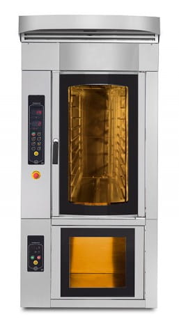 Elektryczny piec piekarniczy modułowy obrotowy 10x 400x600 25,5 kW PM-D-10 Resto Quality