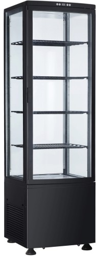 Witryna chłodnicza cukiernicza LED 235 l RTC237BE (RTC235 Black) Resto Quality