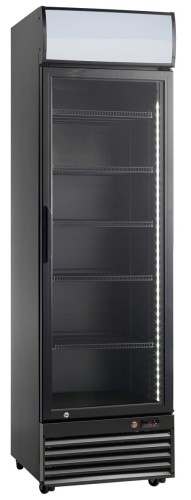 Szafa chłodnicza przeszklona RQ416-BLACK 338l czarna (SD416) Resto Quality