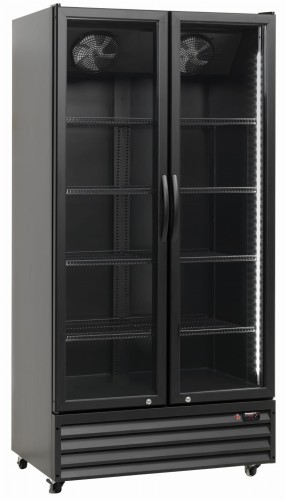 Szafa chłodnicza przeszklona 776 l 2-drzwiowa LED SD826BE Resto Quality