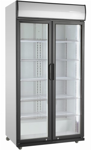 Szafa chłodnicza przeszklona SD881HE 2-drzwiowa 569l (SD880H) Resto Quality