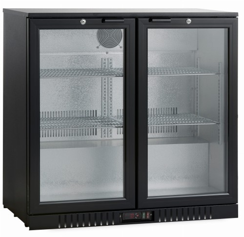 Barowa szafa chłodnicza chłodziarka podblatowa 2-drzwiowa drzwi skrzydłowe 198 l SC211HDE (RQ-208HC) Resto Quality
