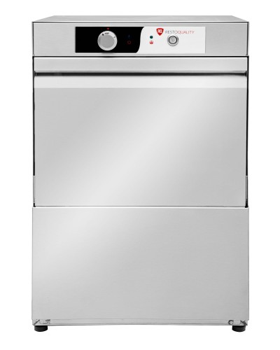 Zmywarka do szkła i talerzy RQ400DP kosz 400X400 470x530x725 mm 3,05kW 230V pompa spustowa Resto Quality